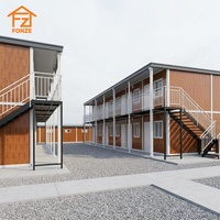 Livraison rapide, camp temporaire, maison conteneur à montage rapide, hébergement modulaire préfabriqué pour projets miniers, installation rapide