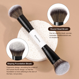 MAANGE Professionnel, sur mesure, OEM&ODM, 3 <span class=keywords><strong>pinceaux</strong></span> de maquillage double embout, ensemble de <span class=keywords><strong>pinceaux</strong></span> de maquillage professionnels pour le visage - Product Image 5