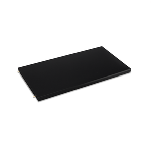 Plateau en MDF Fami pour armoire de la série Flexa, recouvert de caoutchouc noir, 1024X600X31,5 mm, NERO RAL9005 - Product Image 3
