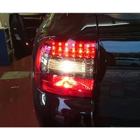 Nuevo 2003-2007 Cayenne luces traseras de coche señales de giro de freno luz trasera de marcha atrás con lente roja 12V voltaje