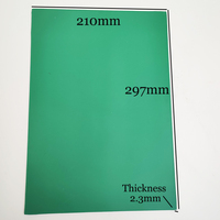 Produit d'usine A4 trodat Laser tampon en caoutchouc tampons encreurs Laser gravure feuille de caoutchouc pour auto-encreur timbre