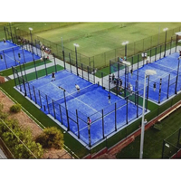 Kit modulaire Padel Court Assemblage rapide pour les clubs sportifs