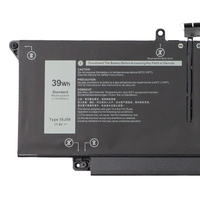 Baterai Laptop Pengganti 11.4V 39Wh 35J09 YJ9RP 7YX5Y 09YYF W65XD untuk Latitude 7310 7410 2-in-1 Baterai Asli Kapasitas Penuh