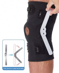 Muestra gratuita: Rodillera de neopreno con soporte de placa y rótula abierta para rotura de menisco - Product Image 2