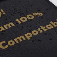 Enveloppes matelassées pour envoi postal écologiques OEM, imperméables, 6x10, biodégradables, personnalisées, compostables, avec logo