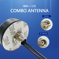 Antenne GPS GSM externe pour voiture avec support magnétique rond actif et câble RG174 pour antennes de communication SSMA