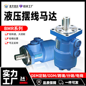 มอเตอร์ไฮดรอลิกไซโคลอไดล์ BMR ขนาดเล็ก ความเร็วต่ำ แรงบิดสูง สำหรับงานแม่พิมพ์ - Product Image 5