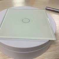 Panel de vidrio templado resistente a arañazos, Control táctil inteligente personalizado para el hogar, procesamiento con diseño de impresión de pantalla de seda a Color