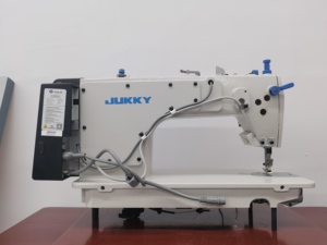 JUKKY 9806T Direct Drive Industrial Apparel Machinery New Single Needle Automatic Cut Threads Lockstitch <b>Sewing</b> Machine - Product Image 2