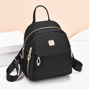 <span class=keywords><strong>Sac</strong></span> à <span class=keywords><strong>dos</strong></span> léger en tissu Oxford pour femmes, nouvelle mode tendance, décontracté, Mini, <span class=keywords><strong>petit</strong></span>, étanche, fermeture à glissière, 2023 - Product Image 1