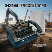 Control Remoto con Joystick Hidráulico, Dispositivo de Control Industrial Cómodo para Operaciones de Larga Duración