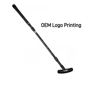 3-teiliger doppelseitiger einziehbarer Golf Putter Verstellbarer Stahl-Game Club für linker/rechtshändige Kinder Teenager Erwachsene-Iron Club - Product Image 4