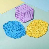 Gamelle personnalisée en silicone sans BPA avec ventouse et tapis de léchage lent pour chien et chat, accessoire pour bouteille d'eau et de nourriture