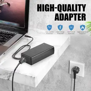 7.4x5.0mm konektor 65W 19.5V 3.34A laptop ac adaptor pengisi daya untuk DELL chargeur pour