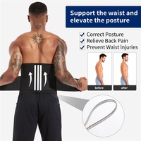 Venta al por mayor OEM malla transpirable hombres doble correa cintura entrenador barriga cinturón Shaper corsé entrenamiento Shapewear ejercicio fajas para hombres