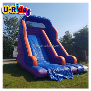 Castillo Inflable con <span class=keywords><strong>Tobogán</strong></span> Doble con Temática de Zoológico, con <span class=keywords><strong>Tobogán</strong></span> de Agua para Niños, para Parques Deportivos y Jardines, Material de PVC - Product Image 1