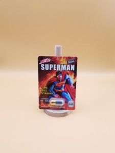 Cápsulas Safe Superman Vitality Complex Natural, Contienen Hoja de Damiana y Maca, Apoyan la Deseo Sexual Masculino - Product Image 1