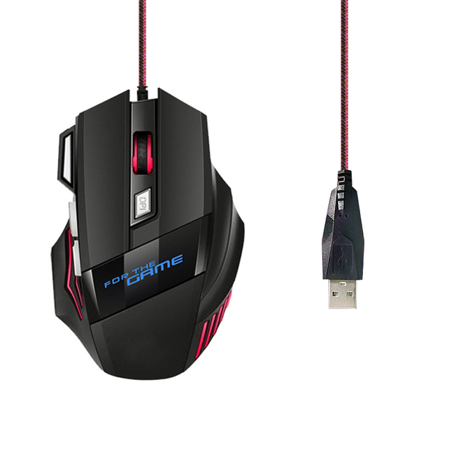 Best 7 Button Game Maus Souris De Jeu Oyun Faer Raton De Juego RGB Wired Gaming Mouse