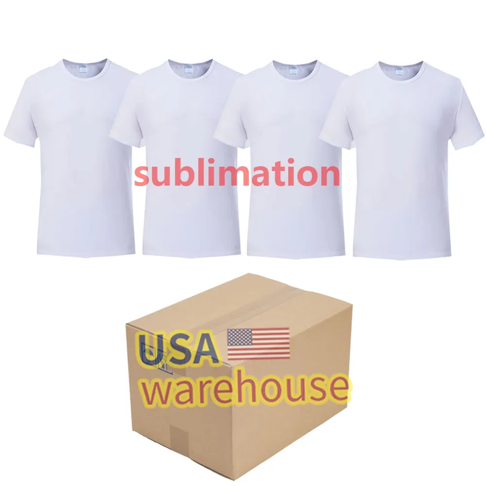 Sublimatie T-Shirts 100 Polyester T-Shirt Groothandel T-Shirt 100% Polyester Sublimaties Blanco Heren T-Shirts