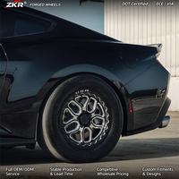 Nouvelles jantes ZKR forgées en alliage d'aluminium 6061-T6 haute performance pour Laguna Beadlock 17x5 17x10 5x114.3, jantes personnalisées pour la route et la piste