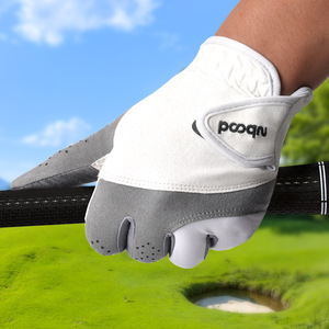 Guantes de golf Boton blancos unisex transpirables antideslizantes para deportes de golf - Product Image 1