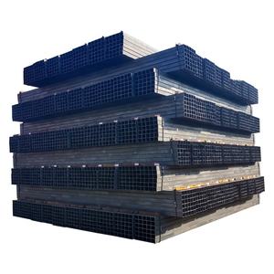 Размеры 20x30 30x60 50x75 50x100 75x100 черные металлические железные стальные прямоугольные Пустотелые Трубки - Product Image 2