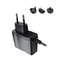 Adaptateur secteur USB 5V 1A 5W avec prise US/EU/UK/AU, protection de sécurité pour montre connectée, caméra, haut-parleur Bluetooth, LED, CE FCC OEM