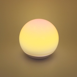 Có thể sạc lại ánh sáng ban đêm với điều khiển từ xa thay đổi độ sáng ấm áp và mát mẻ Màu sắc cảm ứng & hẹn giờ đèn cạnh giường ngủ cho trẻ em, phòng ngủ, vườn ươm - Product Image 1