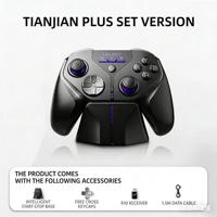 Manette sans fil LEADJOY XENO PLUS, joystick TMR 12 bits, liaison complète, faible latence, manettes de jeu pour PC/PS4/NS2/iOS/Android