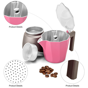 Neues Design 1/3/6/9 Tassen Aluminium Herd Materialien Mokka Italienischer <span class=keywords><strong>Espresso</strong></span> <span class=keywords><strong>Mini</strong></span> Herd <span class=keywords><strong>Espresso</strong></span> maschine Moka Pot Kaffee maschine