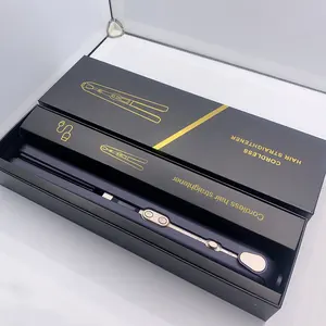 Plancha de pelo recargable USB inalámbrica de nuevo estilo 2023 Pro Mini rizador inalámbrico