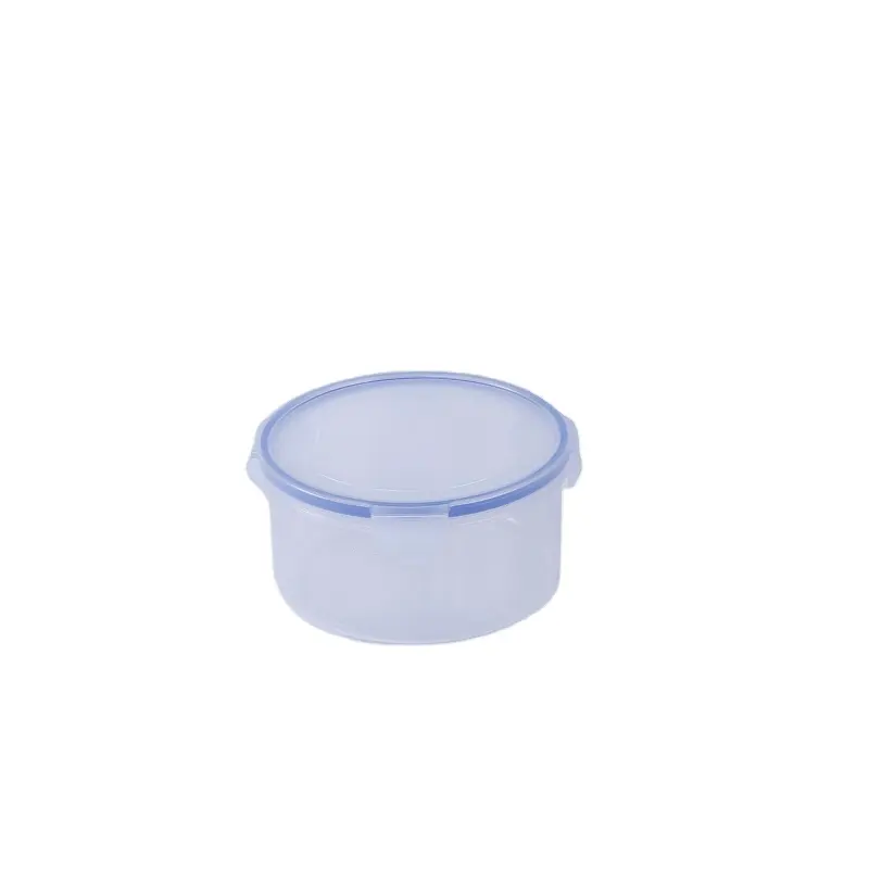 In-House Round Transparent Leakproof Hot Case Food Storage Small Lunch Boxes With Lids Freezer Safe Air Tight Food Container