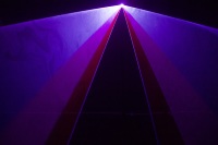 Projecteur laser d'animation RVB professionnel 1-3W pleine couleur DMX512 ILDA avec contrôle par carte SD et application pour éclairage de scène DJ, discothèque et spectacle
