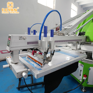 Tự động T-Shirt Màn hình máy in thiết bị 3 màu 8 trạm Carousel bạch tuộc lụa Màn hình máy in - Product Image 5