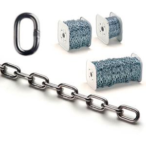 CHAÎNE GENOA SUR ROULEAU n ° 18 (3.5mm)-DxH 20x7.5-bobine 60 mt - Product Image 2