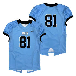 Uniforme de football américain personnalisé équipe club broderie design maille impression maillot de football ensemble - Product Image 2