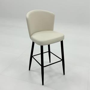 Modern Simple Home Bar Chair <strong>High</strong>-End Leisure <strong>High</strong> <strong>Stool</strong> for Living Room Restaurant &amp; Island <strong>Table</strong> Light Luxury Feeling - Product Image 4