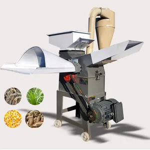 New product cheap price high capacity 1000kg/h feed processing machine chaff cutter for corn grain stalk crushing hot sale