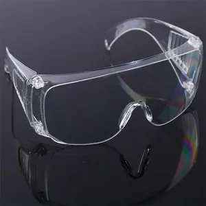 Lunettes de protection transparentes anti-vent, anti-sable, anti-choc, lunettes de sécurité pour le travail, en matériau PC transparent - Product Image 1