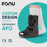 Orthèse de cheville rigide OEM avec sangle réglable, attelle de pied, botte de marche postopératoire pour la récupération des fractures de la cheville pour hommes
