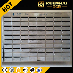 Boîte <span class=keywords><strong>aux</strong></span> <span class=keywords><strong>lettres</strong></span> résidentielle murale en acier inoxydable Boîte <span class=keywords><strong>aux</strong></span> <span class=keywords><strong>lettres</strong></span> d'appartement avec serrure pour une utilisation en extérieur - Product Image 6