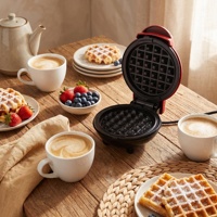 Un mini gaufrier de haute qualité pour un usage domestique.