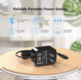 VHBW DC Fireproof Replacement Charger for <strong>Braun</strong> Shaver Series 1 3 5 7 <strong>9</strong> <strong>Silk</strong>-<strong>epil</strong> <strong>9</strong> Power Supply Adapter Safe Portable - Product Image 4
