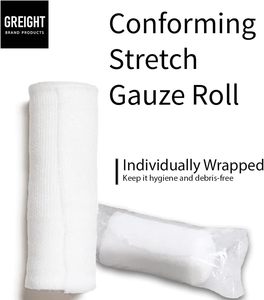 100% Baumwolle Einweg-Krankenhausbedarf Medizinische Mullbindenrolle Hochwertige Medizinische Verbrauchsmaterialien - Product Image 4