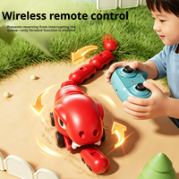 Jouet Serpent Télécommandé à Aspiration Magnétique, Interactif, qui Mange et Grandit, Voiture Serpent RC Gourmand avec Son