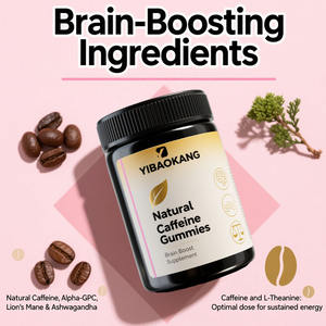 Enerji odağı Gummies zihinsel netliği arttırır stres ve yorgunluğu azaltır destek Hormonal denge beyin takviyesi - Product Image 4