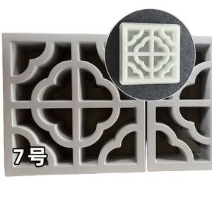 Hermosa decoración de patio, ventana de hormigón, arte de plástico, <span class=keywords><strong>bloque</strong></span> de Brisa, molde de azulejos, terracota, pared de arcilla hecha a mano, ladrillo hueco - Product Image 6