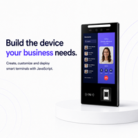 Scanner NFC FCV4907, lecteur d'empreintes digitales, interphone vidéo bidirectionnel 8 pouces IP66, reconnaissance faciale, contrôle d'accès Linux, SDK gratuit, réinitialisation