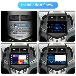 Máy Phát Dvd Đa Phương Tiện Android 12 9 Inch Cho Xe Hơi Hệ Thống Định Vị Gps Cho <span class=keywords><strong>Chevrolet</strong></span> <span class=keywords><strong>Aveo</strong></span> Sonic 2011-2013 - Product Image 3