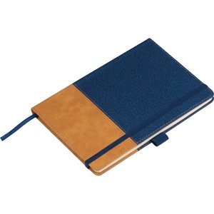 Promotional Custom Logo <b>A5</b> Size Suede Look Leather Hard Cover Notebook <b>Notepad</b> Journal Practical for School Office or on the Go - Product Image 2